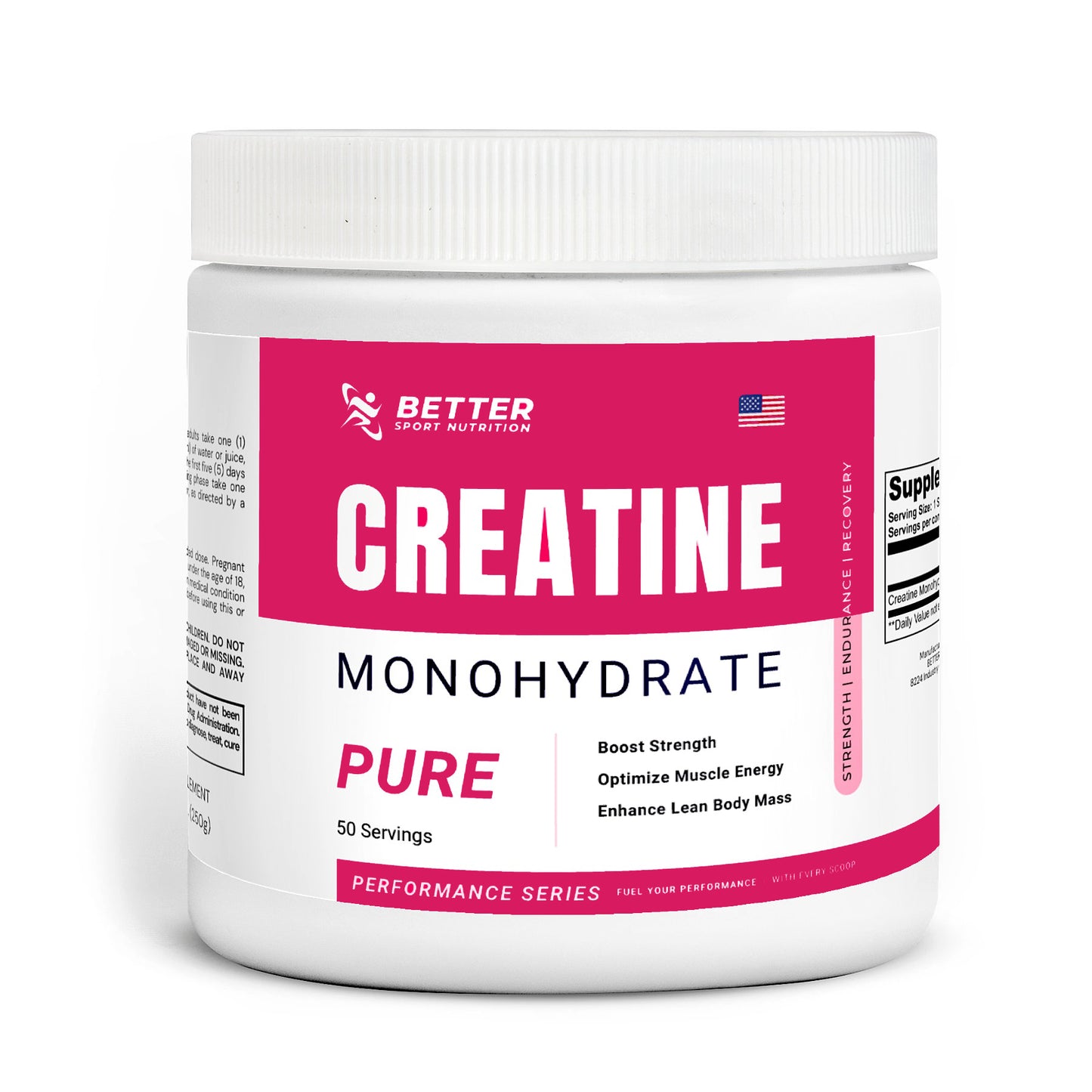 CREATINE MONOHYDRATE - PURE