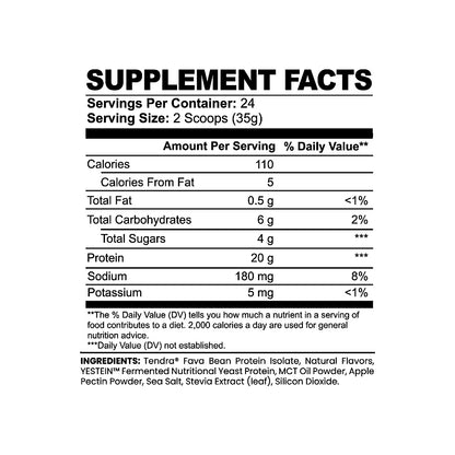 PLANT PROTEIN | VANILLA PLANT-BASED PROTEIN POWDER